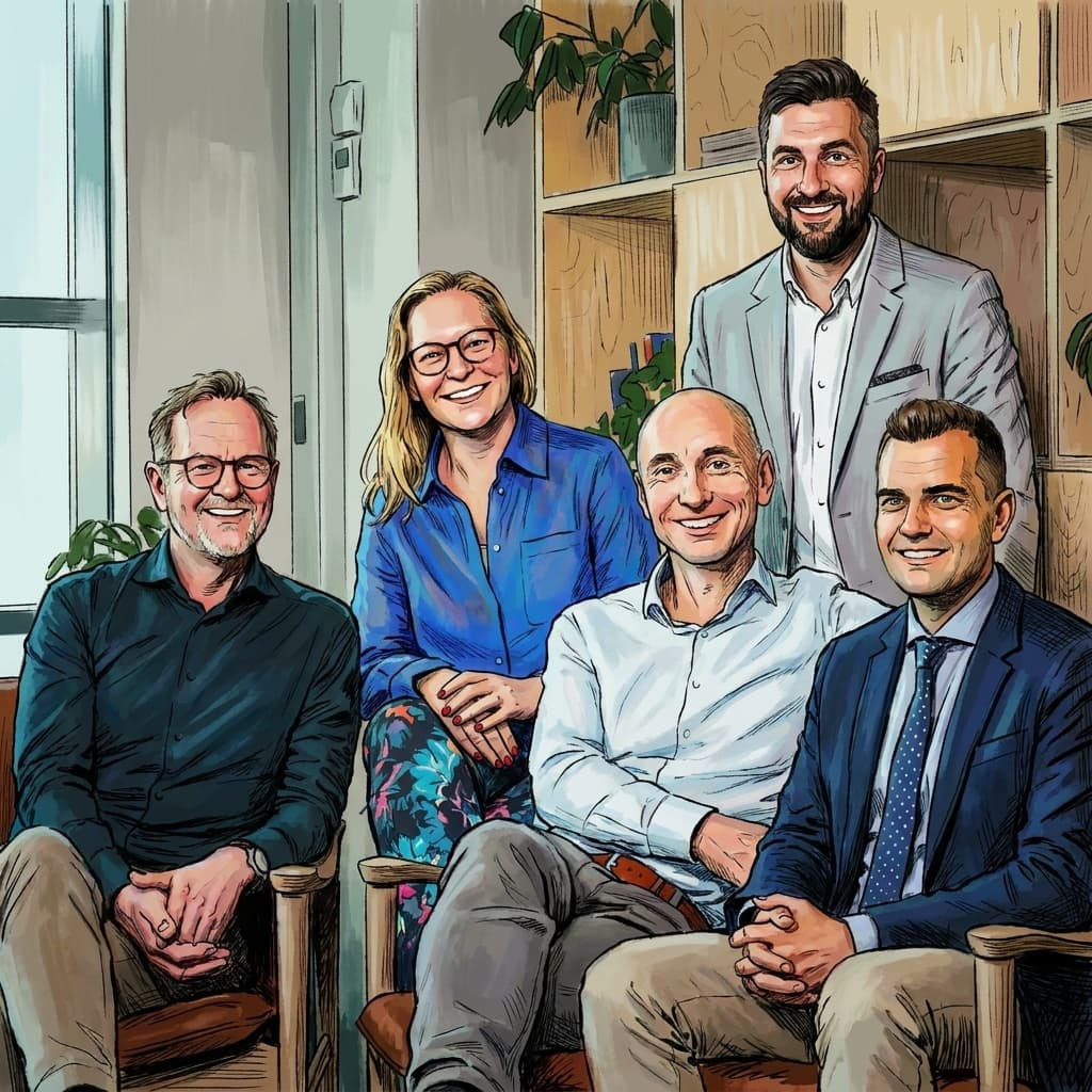 The Molte team together